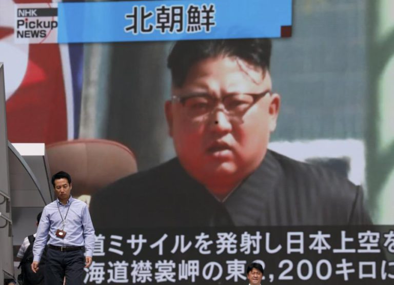 COREIA DO NORTE DISPAROU MÍSSIL PARA ACALMAR BELIGERÂNCIA DOS EUA – KIM JONG-UN