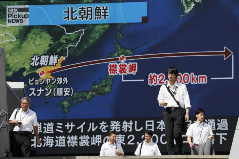 CHINA EVITA CONDENAR DE FORMA EXPLICITA ÚLTIMO LANÇAMENTO DE UM MÍSSIL PELA COREIA DO NORTE