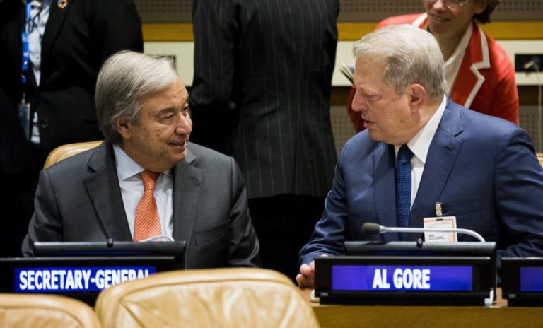 GUTERRES DIZ QUE SIGNATÁRIOS DO ACORDO DE PARIS PRECISAM “AUMENTAR AMBIÇÃO”