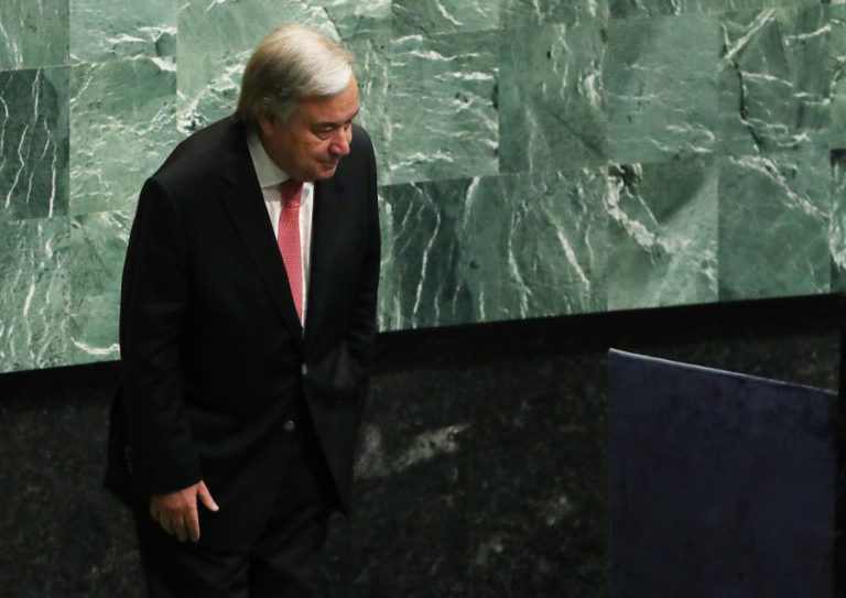 MÉXICO/SISMO: GUTERRES MANIFESTA TRISTEZA PELAS VÍTIMAS E DIZ QUE ONU ESTÁ PRONTA PARA AJUDAR