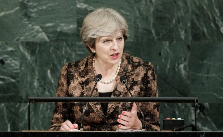 THERESA MAY PROPÕE PERÍODO DE TRANSIÇÃO DE DOIS ANOS APÓS SAÍDA BRITÂNICA