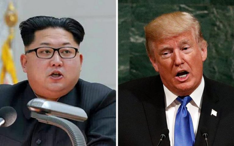 TRUMP CONTRA-ATACA E CHAMA “LOUCO” AO LÍDER NORTE-COREANO KIM JONG-UN