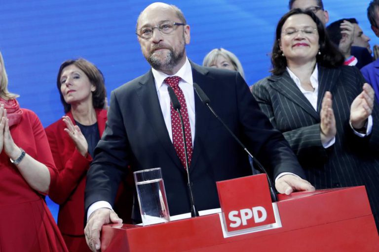 PRESIDENTE DOS SOCIAL-DEMOCRATAS DA ALEMANHA ADMITE “DIA DIFÍCIL E AMARGO”
