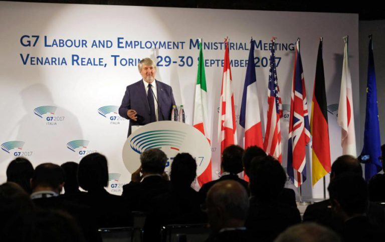 MINISTROS DO TRABALHO DO G7 COMPROMETEM-SE COM ABORDAGEM INCLUSIVA NO MUNDO LABORAL