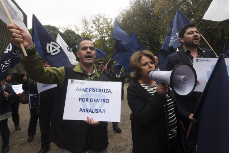 INSPETORES DA ASAE INICIAM GREVE E CONCENTRAM-SE EM LISBOA