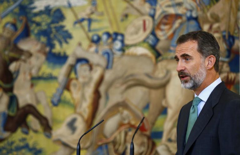 REI DE ESPANHA ACUSA AUTORIDADES REGIONAIS DA CATALUNHA DE “DESLEALDADE” E “CONDUTA IRRESPONSÁVEL”