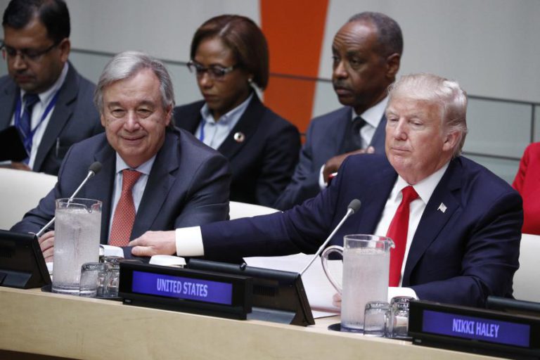 ANTÓNIO GUTERRES REÚNE-SE NA SEXTA-FEIRA COM TRUMP NA CASA BRANCA