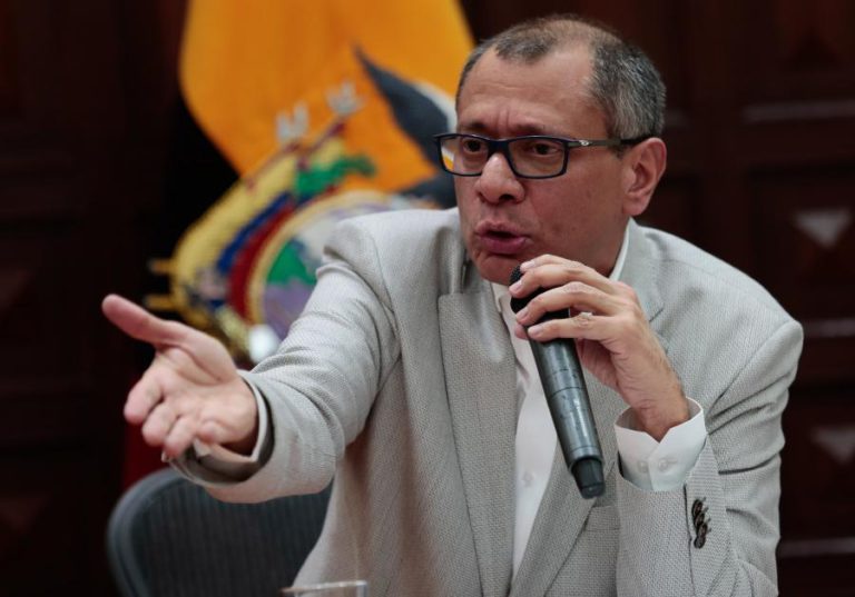 VICE-PRESIDENTE DO EQUADOR DETIDO ENQUANTO DECORRE INVESTIGAÇÃO SOBRE CORRUPÇÃO