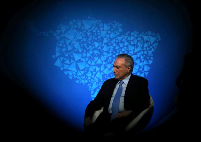 TEMER DIZ QUE SABERÁ LIDAR COM DENÚNCIA DE OBSTRUÇÃO DA JUSTIÇA E ORGANIZAÇÃO CRIMINOSA