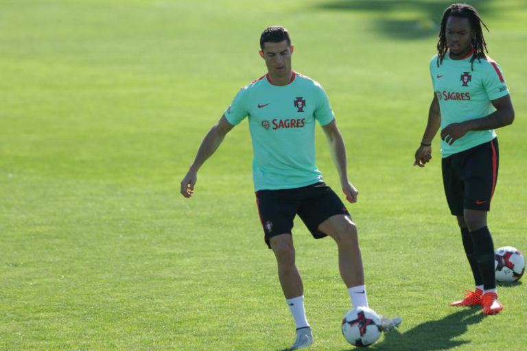 MUNDIAL2018: RENATO SANCHES LIMITADO NO TREINO DE PORTUGAL EM ANDORRA