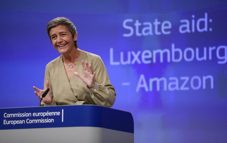BRUXELAS DIZ QUE AJUDAS DE ESTADO DO LUXEMBURGO À AMAZON SÃO ILEGAIS E MANDA RECUPERAR