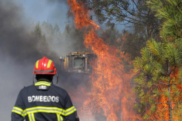 INCÊNDIOS: DOMINADOS FOGOS EM ÓBIDOS, SERTÃ E AMARANTE, CINCO DE GRANDE DIMENSÃO CONTINUAM ATIVOS
