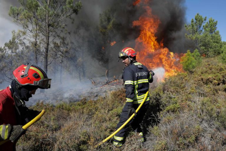 INCÊNDIO DA PAMPILHOSA DA SERRA COM APENAS UMA FRENTE ATIVA
