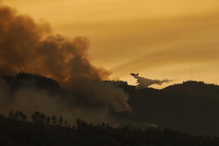 INCÊNDIO QUE COMEÇOU NA SEXTA-FEIRA NA PAMPILHOSA DA SERRA JÁ FOI DOMINADO
