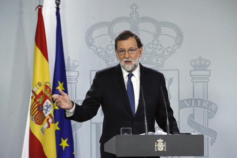 RAJOY PEDE A EMPRESAS QUE DEIXEM DE SAIR DA CATALUNHA