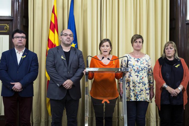 PRESIDENTE DO PARLAMENTO CATALÃO ACUSA RAJOY DE TER “ULTRAPASSADO TODOS OS LIMITES”