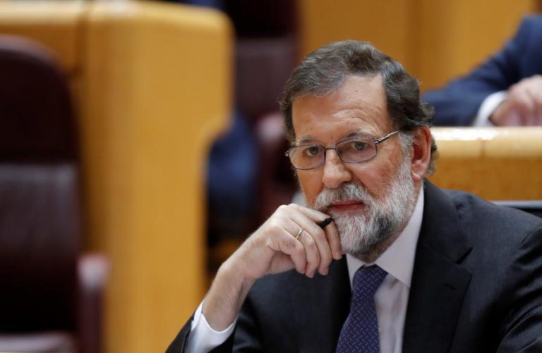 RAJOY AFIRMA QUE ESPANHA RESTAURARÁ A LEGALIDADE NA CATALUNHA