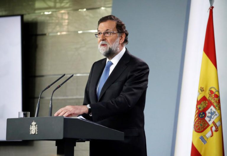 MARIANO RAJOY ANUNCIA ELEIÇÕES REGIONAIS NA CATALUNHA PARA 21 DE DEZEMBRO