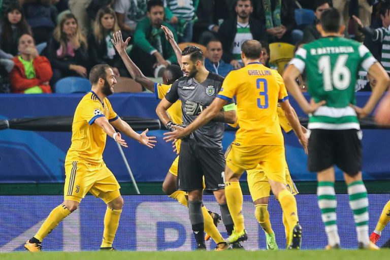 SPORTING EMPATA COM JUVENTUS E VÊ ‘OITAVOS’ DA LIGA DOS CAMPEÕES MAIS LONGE