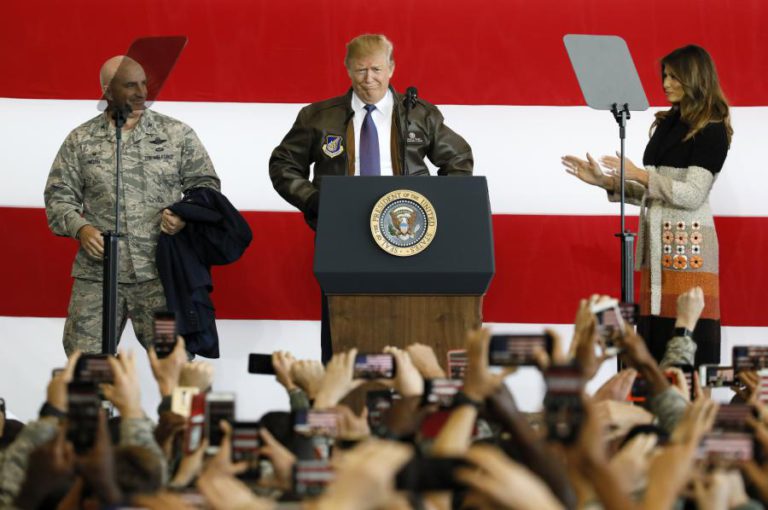 “NENHUM DITADOR DEVE SUBESTIMAR A DETERMINAÇÃO DOS ESTADOS UNIDOS” —  DONALD TRUMP