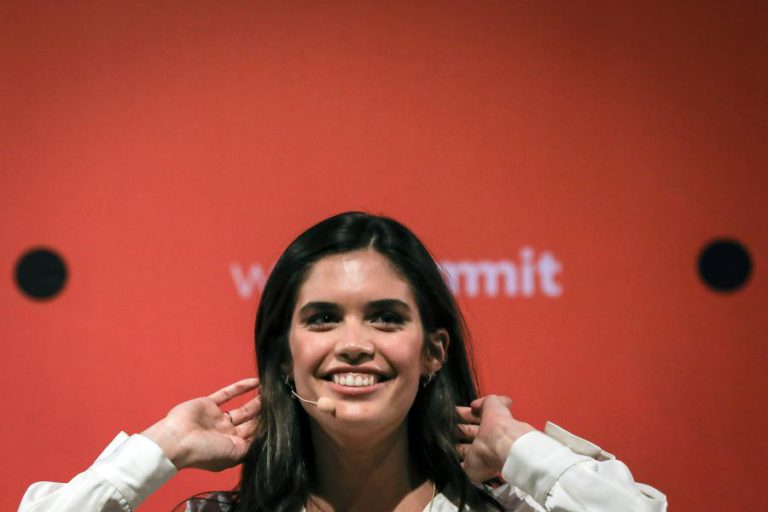 WEB SUMMIT: SARA SAMPAIO INSTA MODELOS A DENUNCIAREM SITUAÇÕES DE ABUSO