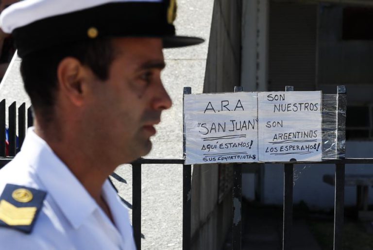 OPERAÇÃO SEM PRECEDENTES PROCURA SUBMARINO DESAPARECIDO NA ARGENTINA