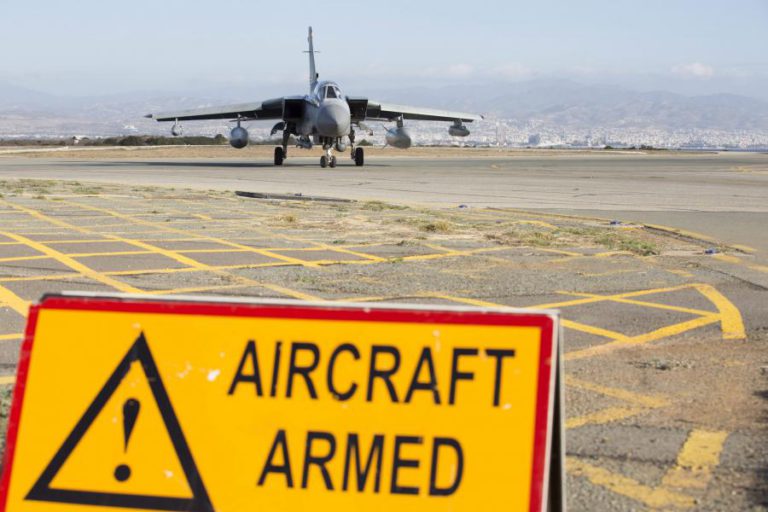 INCIDENTE “SIGNIFICATIVO” EM BASE BRITÂNICA UTILIZADA PELA FORÇA AÉREA DOS EUA