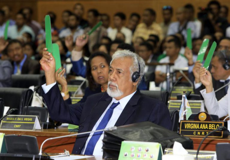 PRESIDENTE PARLAMENTO TIMORENSE PEDE FISCALIZAÇÃO CONSTITUCIONAL