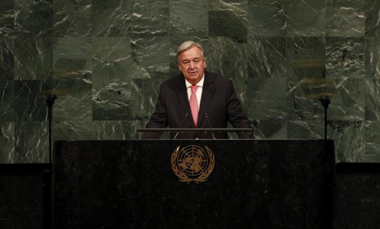 ANTÓNIO GUTERRES LANÇA ALERTA AO MUNDO APÓS UM ANO DE “CAMINHO INVERSO” À PAZ