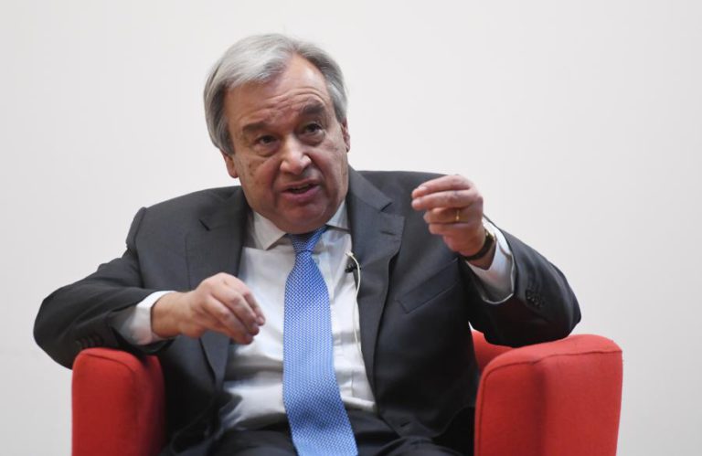 GUTERRES INSTA AO FIM DE TODOS OS ATAQUES AÉREOS E TERRESTRES NO IÉMEN