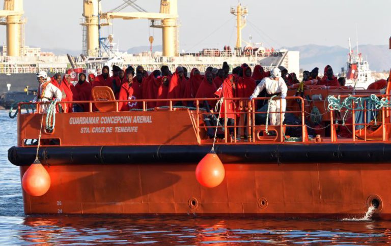 CHEGADA DE MIGRANTES A ESPANHA DUPLICOU EM 2017