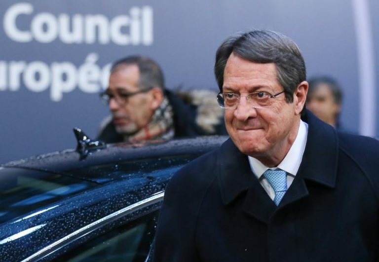PRESIDENTE DO CHIPRE RECANDIDATA-SE AO CARGO NAS ELEIÇÕES DE 2018