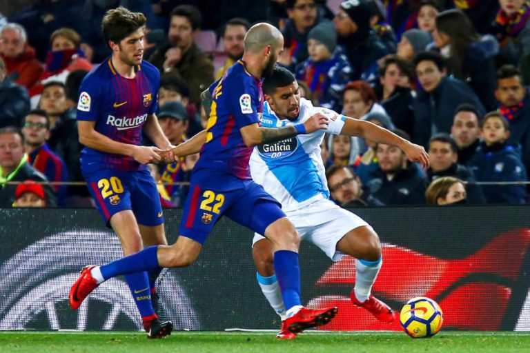 FC BARCELONA GOLEIA CORUNHA 4-0 E REFORÇA LIDERANÇA EM ESPANHA
