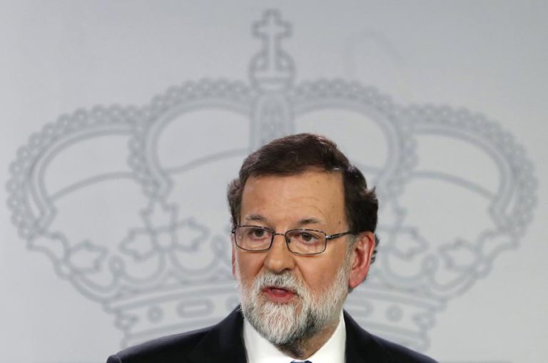RAJOY CONVOCA SESSÃO INAUGURAL DO NOVO PARLAMENTO CATALÃO PARA 17 DE JANEIRO