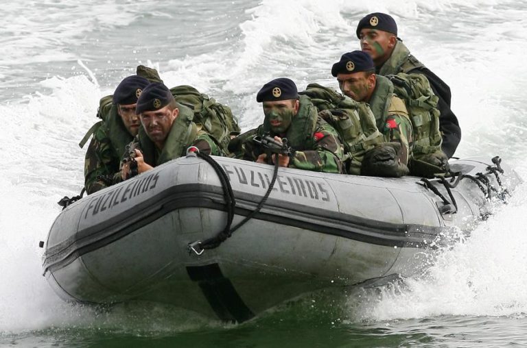 FUZILEIROS PORTUGUESES ATÉ 26 DE JANEIRO EM EXERCÍCIO MILITAR, EM ESPANHA