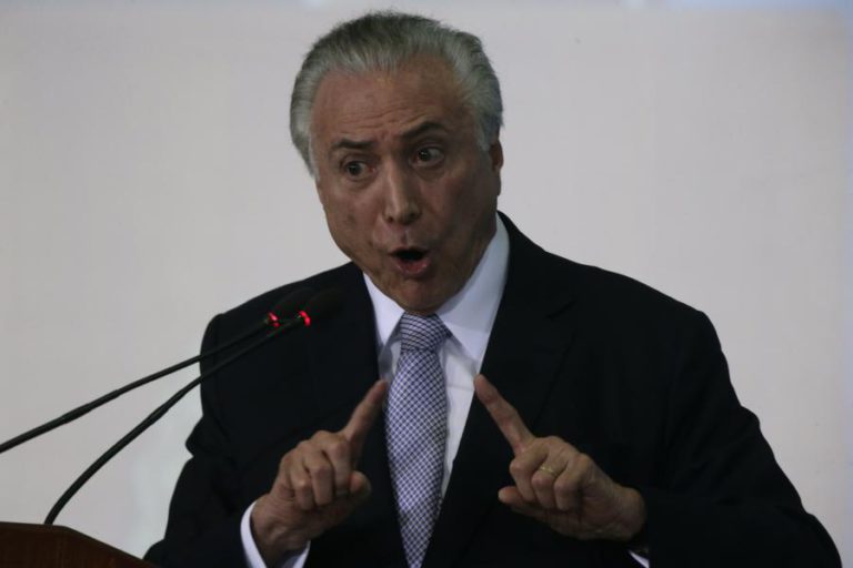 TEMER DIZ ESTAR “PROFUNDAMENTE TRISTE” COM ATROPELAMENTO EM COPACABANA