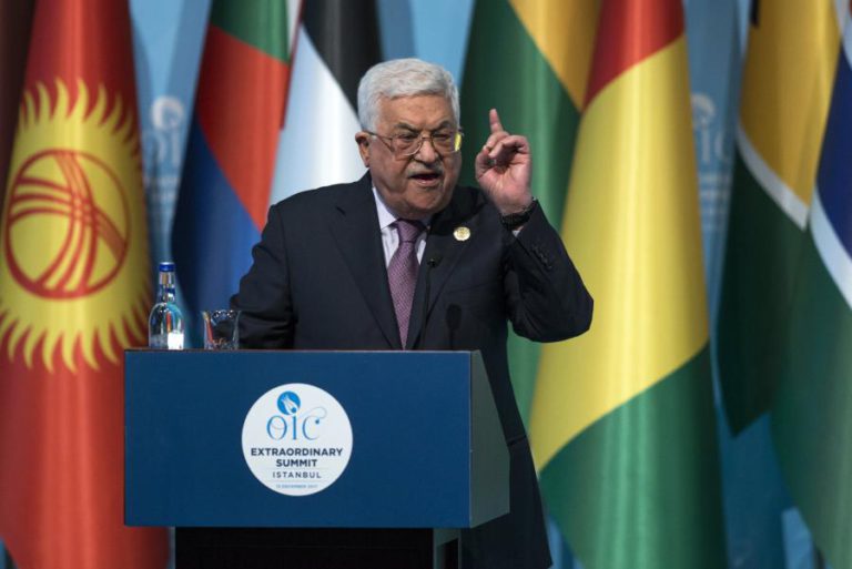 MAHMUD ABBAS PEDE À UE PARA RECONHECER “RAPIDAMENTE” O ESTADO DA PALESTINA