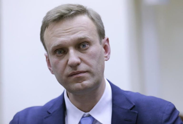 LÍDER DA OPOSIÇÃO EXTRAPARLAMENTAR RUSSA ALEXEI NAVALNY PRESO EM MOSCOVO
