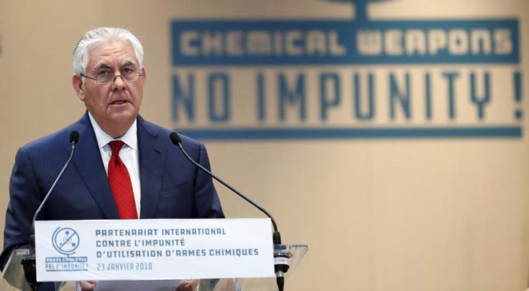 EUA RESPONSABILIZAM RÚSSIA PELO USO DE ARMAS QUÍMICAS NA SÍRIA
