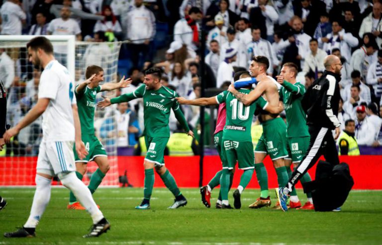 REAL MADRID AFASTADO DA TAÇA DO REI PELO LEGANÉS, NO SANTIAGO BERNABÉU