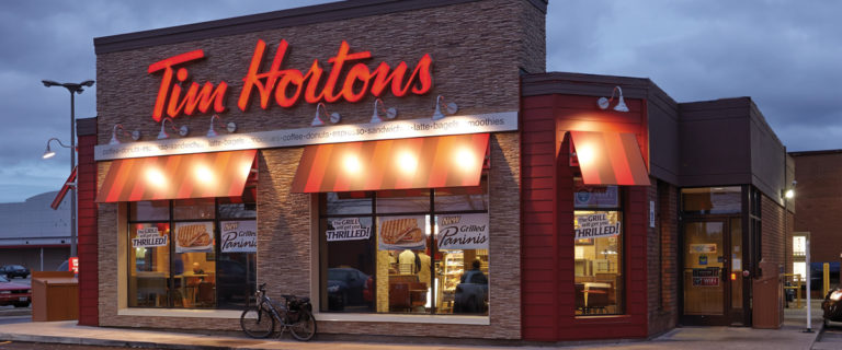 TIM HORTONS AUMENTA PREÇO DOS MENUS