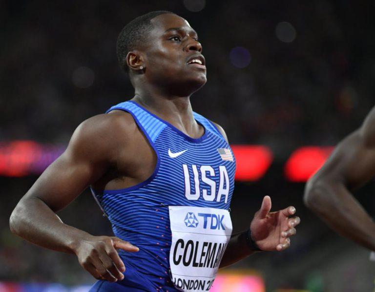 CHRISTIAN COLEMAN BATE O SEU RECORDE MUNDIAL DOS 60 METROS