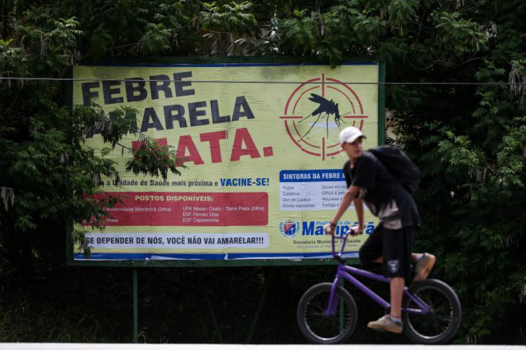 MENOS DE 20% DA POPULAÇÃO ALVO TOMOU VACINA CONTRA FEBRE-AMARELA NO BRASIL