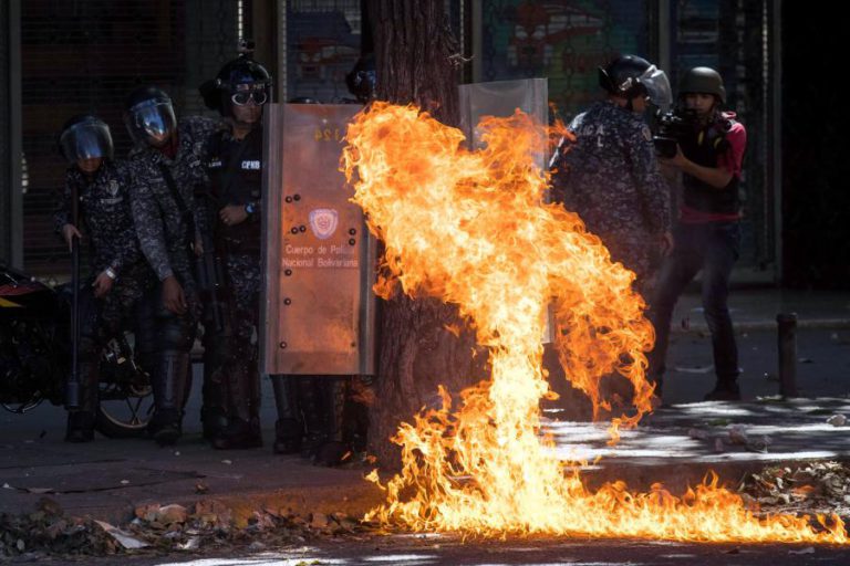 VENEZUELA REGISTOU EM JANEIRO O MAIS ELEVADO NÚMERO DE PROTESTOS
