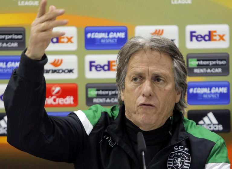 JORGE JESUS DIZ QUE SPORTING TEM TODAS AS CONDIÇÕES PARA CHEGAR À FINAL DA LIGA EUROPA
