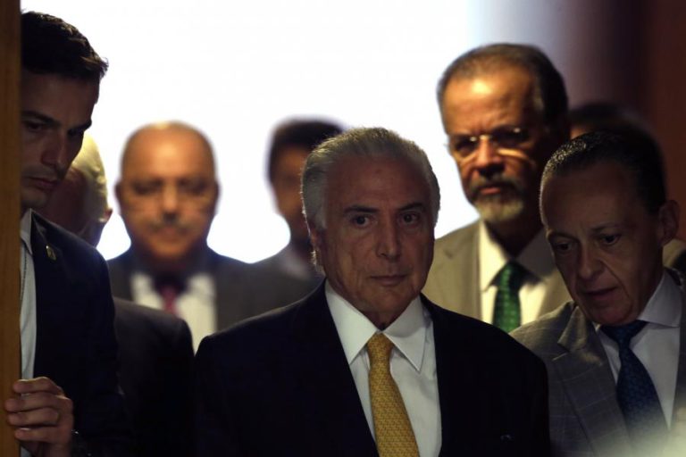 PRESIDENTE DO BRASIL ANUNCIA CRIAÇÃO DE MINISTÉRIO DA SEGURANÇA PÚBLICA