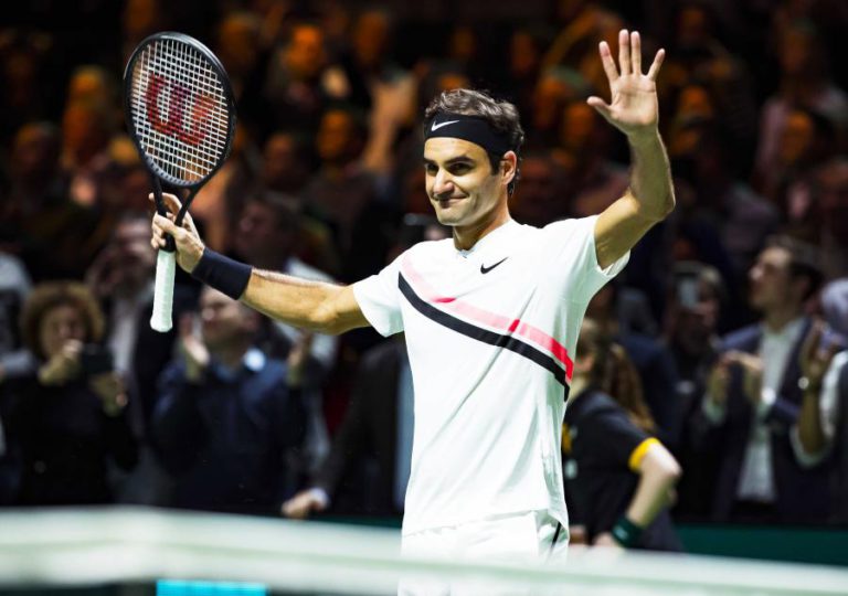 ROGER FEDERER VENCE GRIGOR DIMITROV NA FINAL DO TORNEIO DE TÉNIS DE ROTERDÃO