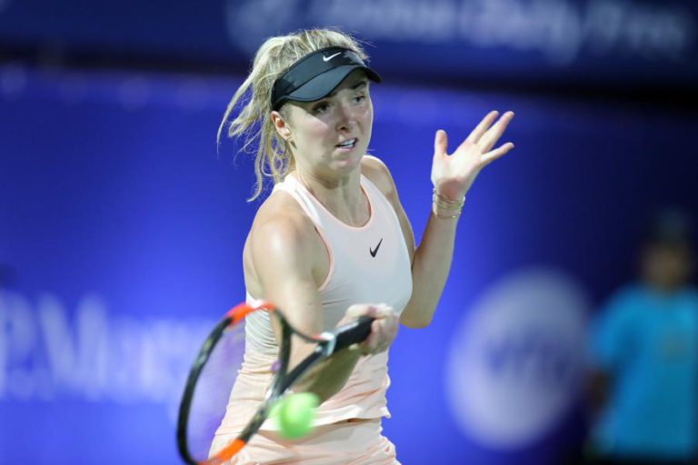 UCRANIANA ELINA SVITOLINA CONQUISTA TORNEIO DE TÉNIS DO DUBAI