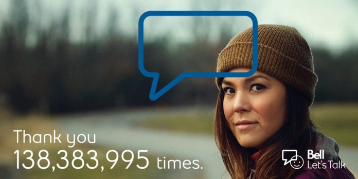 Imagem: Bell Let’s Talk Imagem: Bell Let’s Talk