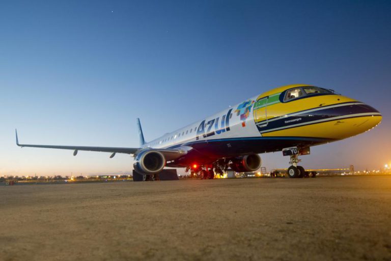 COMPANHIA AÉREA BRASILEIRA AZUL LUCRA 131,4 MILHÕES DE EUROS EM 2017